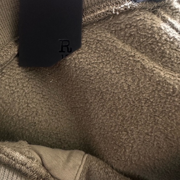R13 Multipocket Relaxed Sweatshorts Faded Olive Green - Size S/ Waist 29” - Picture 9 of 9